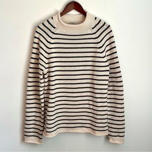 J. Crew 1988 Heritage Cotton Rollneck Sweater - NWT - Medium - Mountain White